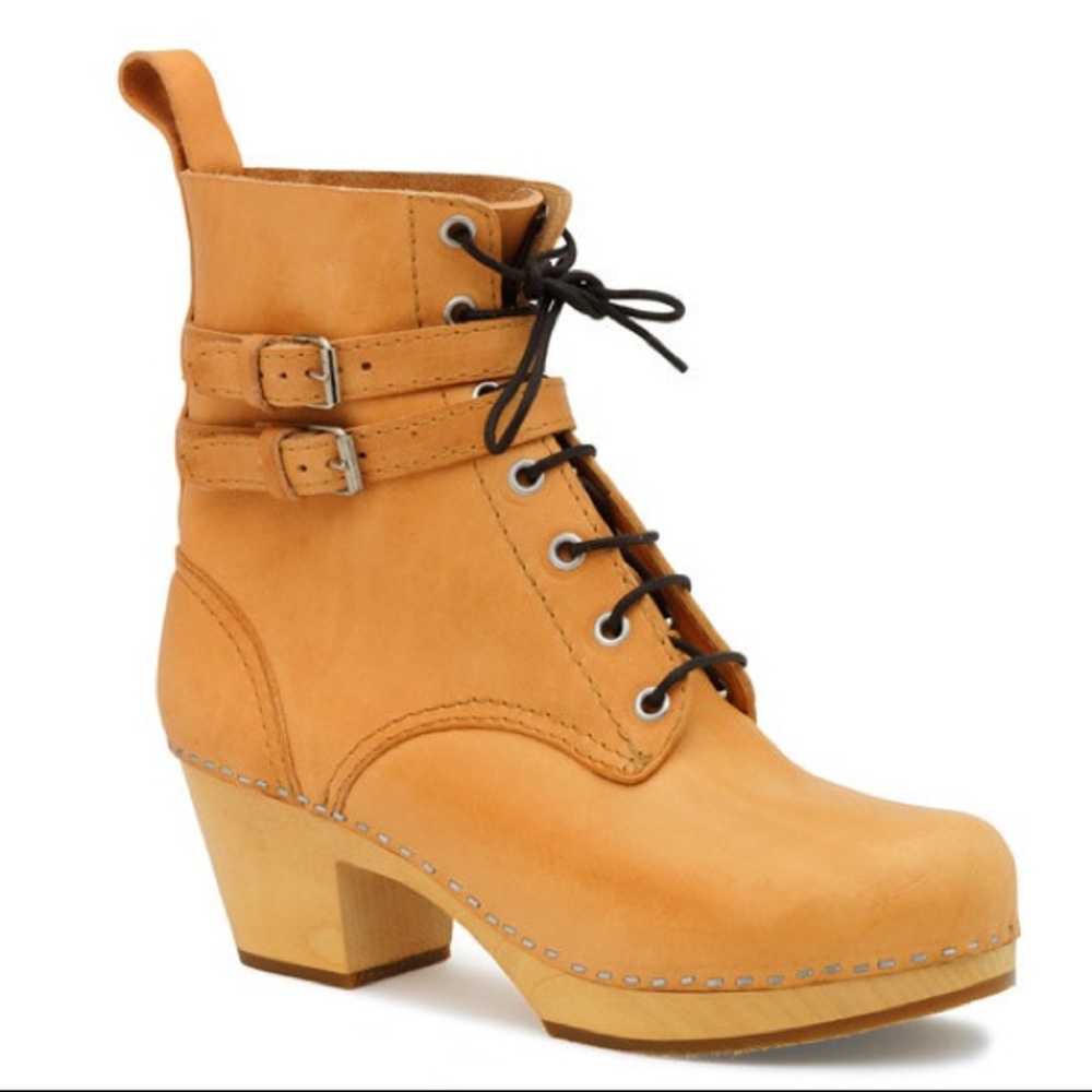 Swedish Hasbeens Toffel Combat Boot - image 1